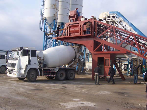 YHZS50 Mobile Concrete Batching Plant